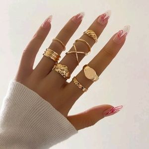 Gold Hitta Ring Set